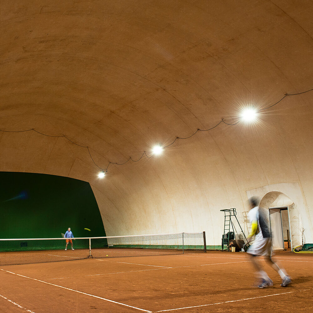 yml-high-bay-indoor-sports-arena-indirect-lighting - Indoor Tennis Courts  Lighting